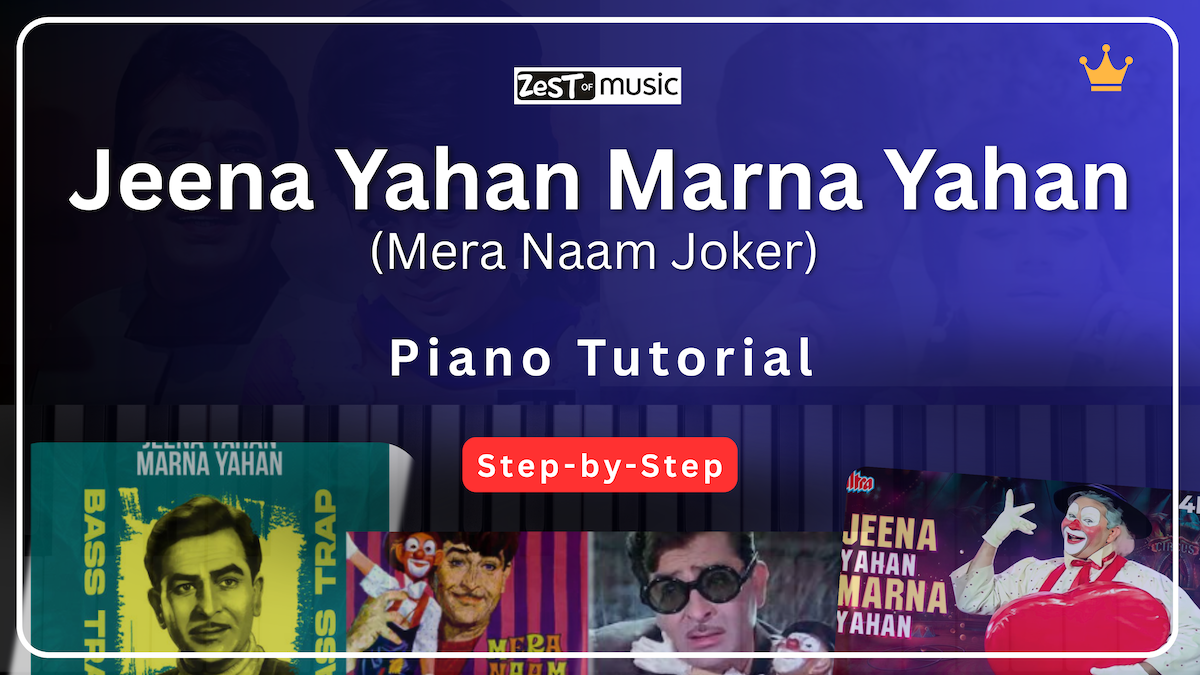 Jeena Yaha Marna Yaha piano course thumbnail
