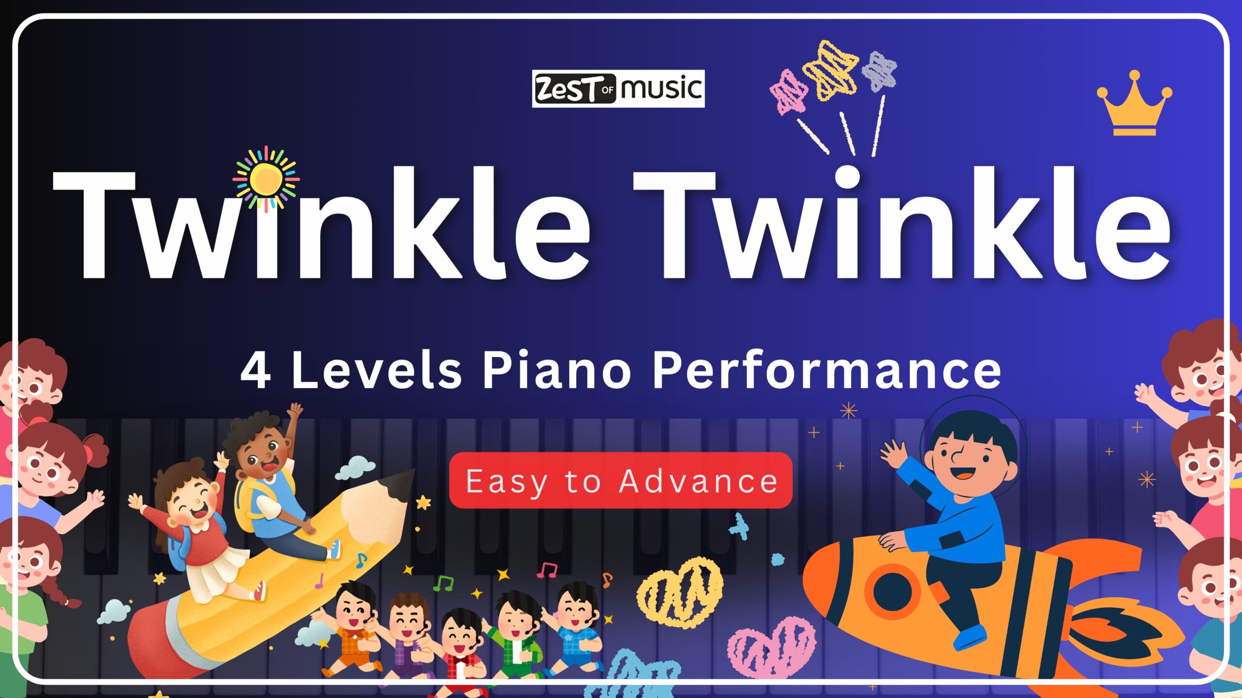 Nursery Rhymes for Kids – Twinkle Twinkle Little Star